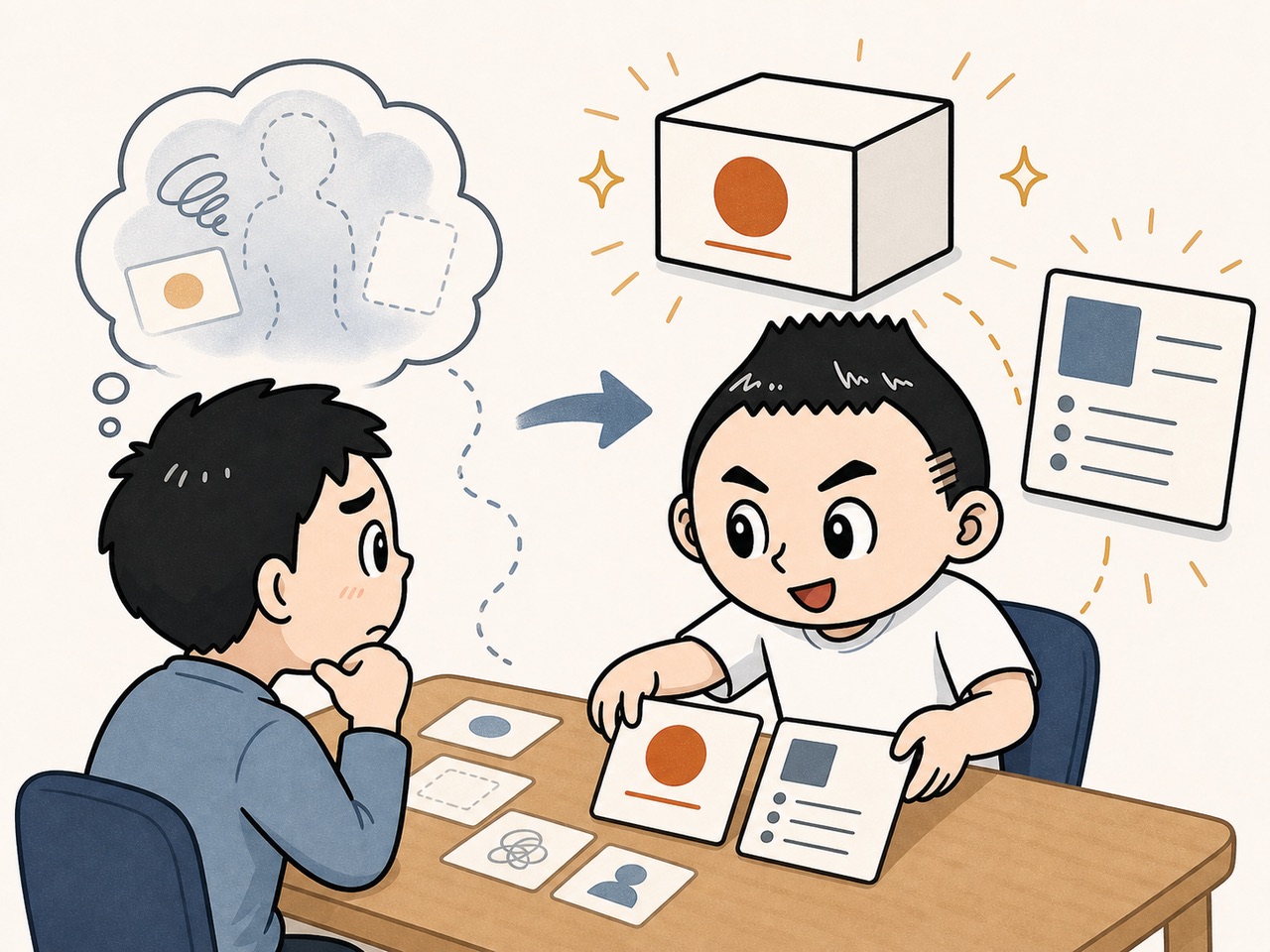 対価で商品の輪郭が見える