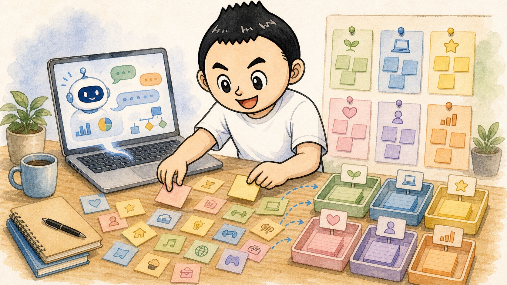 AIと一緒に経験や頼まれごとを棚卸しする