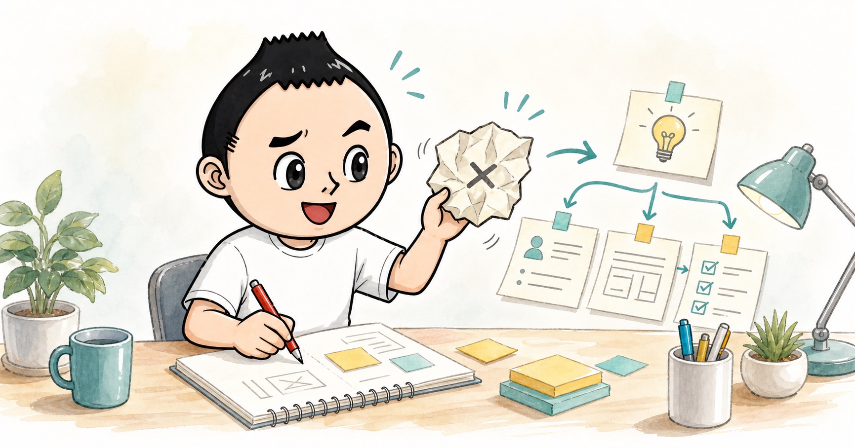 最初の失敗は、向いてない証拠じゃなくて商品を直す材料