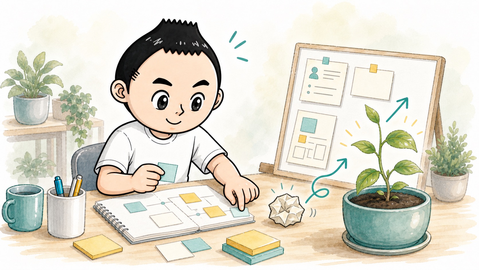 失敗を材料にできる人は、商品が育っていく