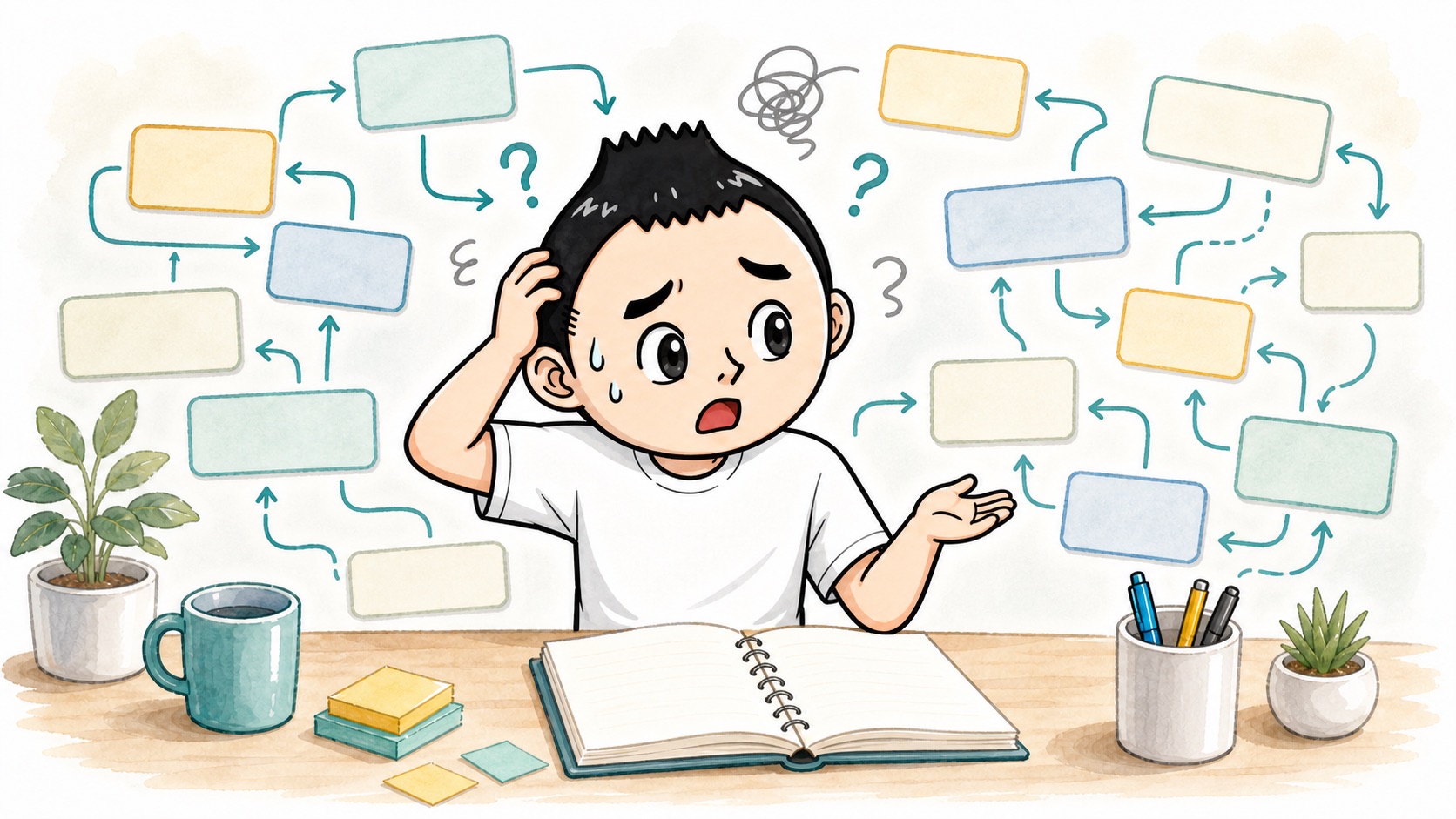 肩書きから考えると、だいたい迷子になる