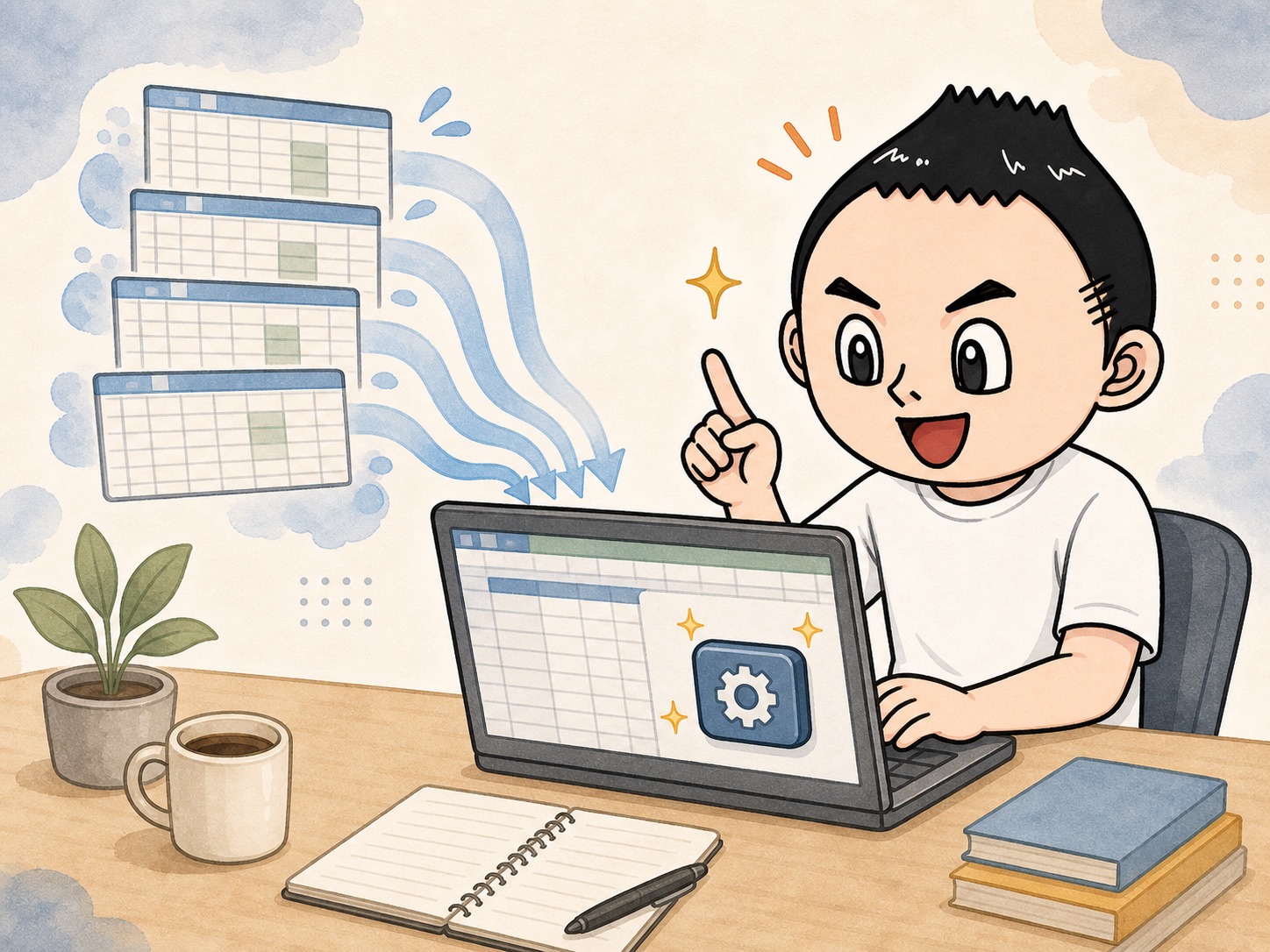 楽したいから、ExcelマクロやVBAに向かった