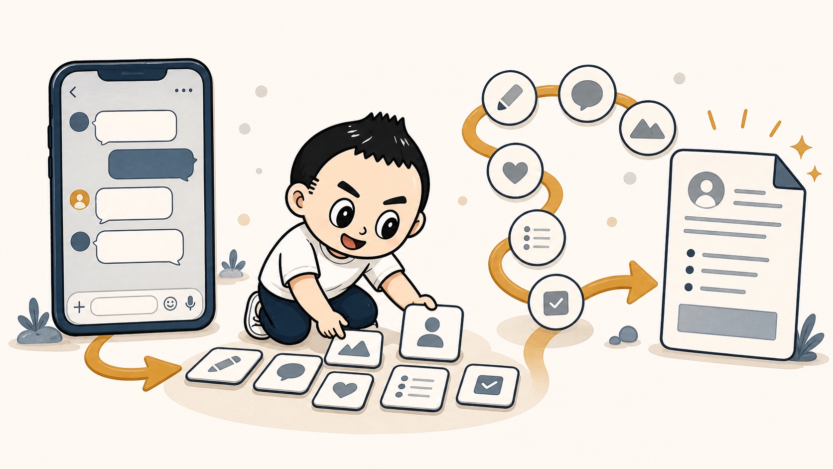 AIで公式LINEのミニ講座を内製したアイキャッチ