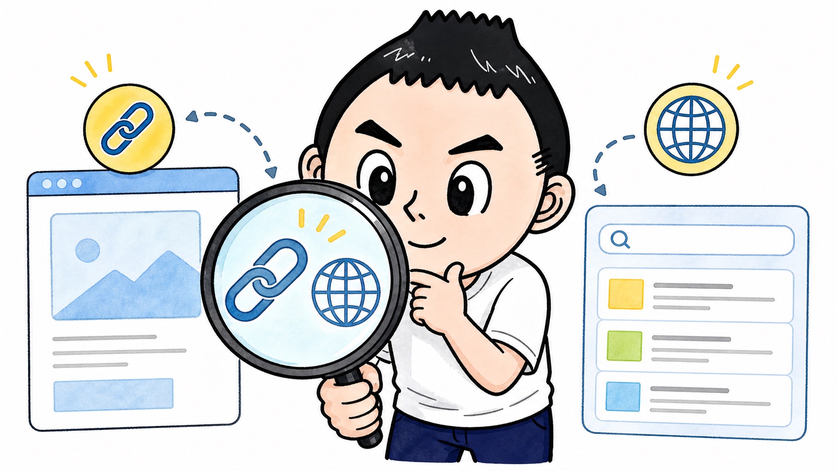 AIエージェントが誰の権限で接続するかを確認するイラスト