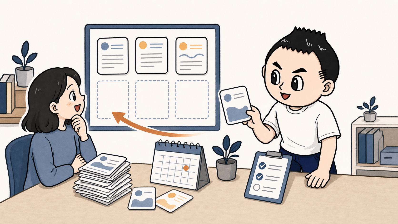 生成AIの社内FAQを更新担当と一緒に育てるアイキャッチ